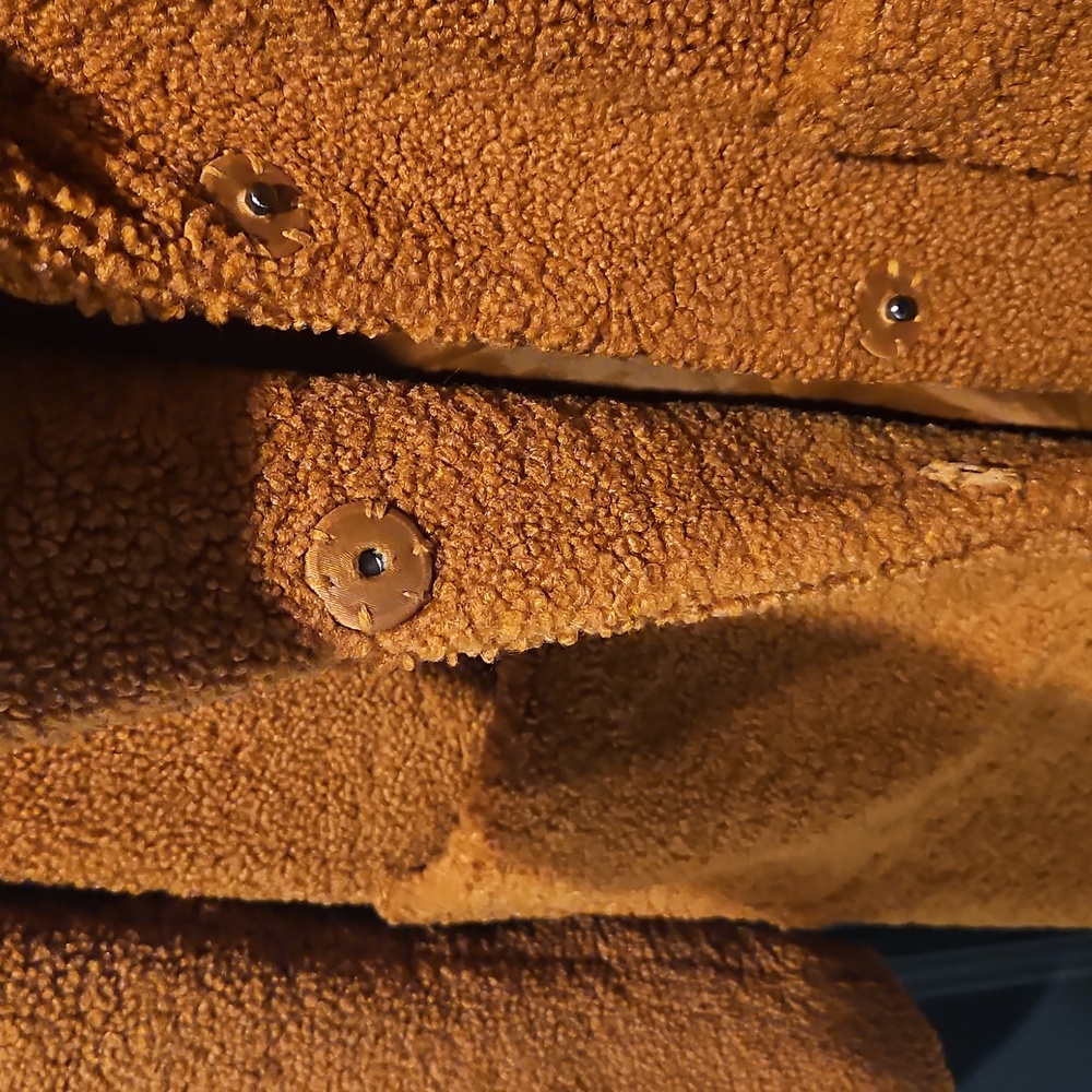 French Connection Rust Teddy Jacket - Picture 4 of 8